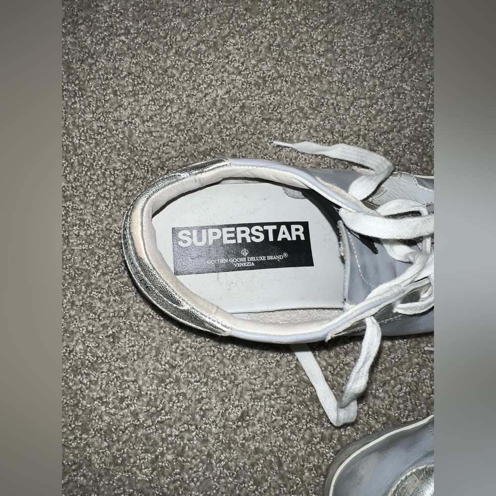 Golden Goode Superstars Grey with Silver accents - Picture 6 of 7